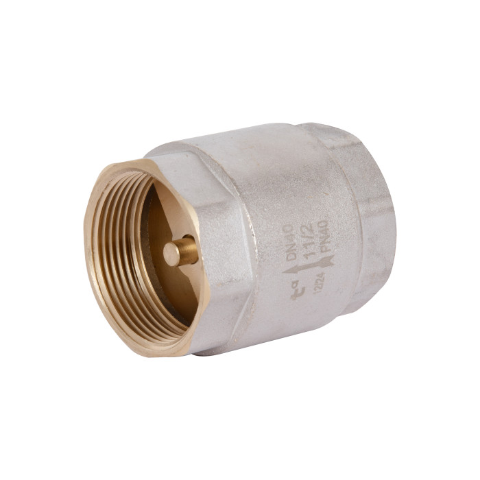 Зворотний клапан Thermo Alliance Standart 1 1/2"ВВ із латунним штоком TAS240W40 (TAS240W40)