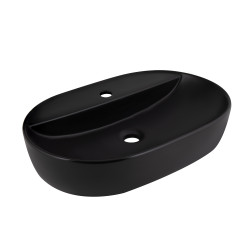Раковина-чаша Qtap Scorpio 600х400х120 Matt black QT142203MBMBN (QT142203MBMBN)