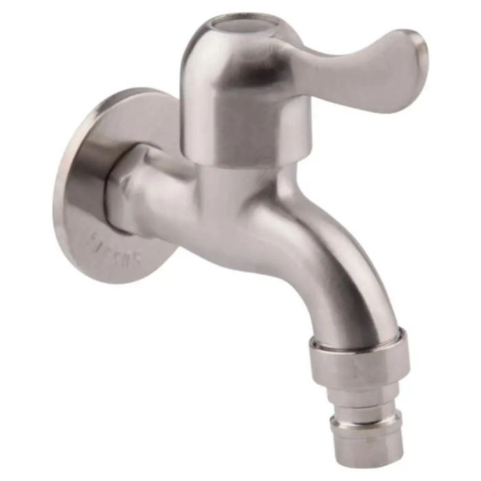 Кран кульовий для поливу Thermo Alliance Standart 1/2" нерж. TAS348W15SS (TAS348W15SS)