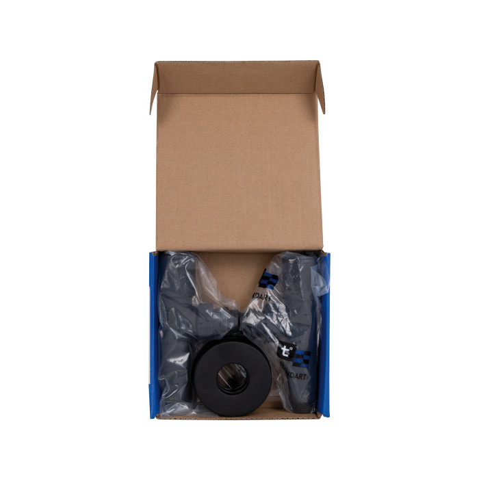 Комплект кранів Thermo Alliance Standart 1/2" З для рушникосушарки кутовий чорний SF395W15B (SF395W15B)
