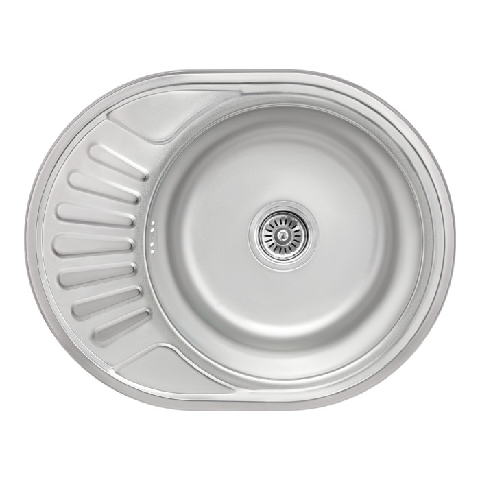 Кухонна мийка Brinex 5745 0,8 мм Micro Decor (BRIN5745MDEC0) (BRIN5745MDEC08)