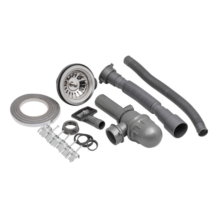 Кухонна мийка Brinex 5745 0,8 мм Micro Decor (BRIN5745MDEC0) (BRIN5745MDEC08)