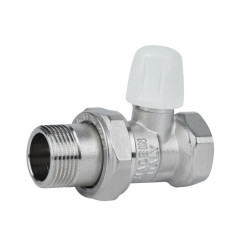 Кран радіаторний Icma 3/4" прямий без ручки №815 (82815AE06)