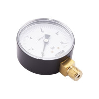 Манометр Icma 1/4" 0-6 бар, нижнє підключення №244 (91244AB10)