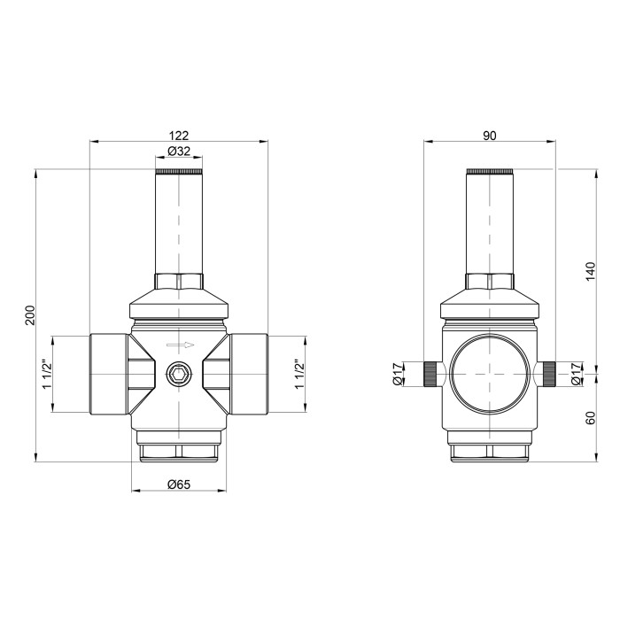 Редуктор Icma 1" 1/2 №246 (91246AH05)