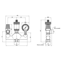 Група безпеки котла Thermo Alliance Standart  1" SD290 (SD290)