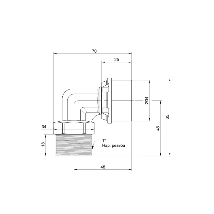 Кутик прес Icma 32х1" ЗР №404 (81404AFGQ06)