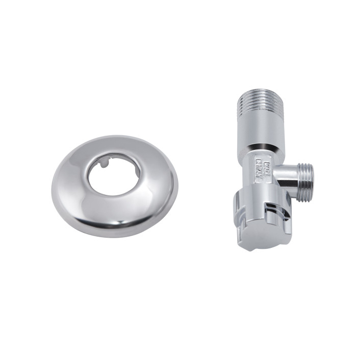 Кран приладовий буксовий Icma 1/2" х3/8" кутовий №519 (90519AC07)