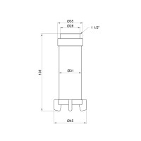 Фільтруючий картридж Icma для фільтрів 1"х1" 1/4 №752 (83752AF01)
