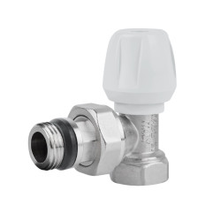 Кран радіаторний Icma 1/2" з антипротіканням кутовий №803+940 (82803AD06940)