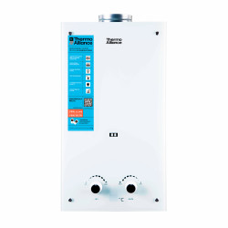 Колонка газова димохідна Thermo Alliance JSD20-10GE 10 л панель скляна White (JSD2010GEWHITEGLASS)
