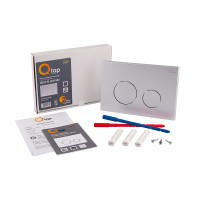 Панель змиву для унітаза Qtap Nest QT0111M11111SAT (QT0111M11111SAT)