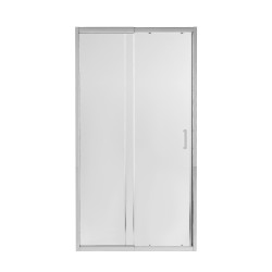 Душові двері в нішу Qtap Taurus CRM201-11.C6 97-108x185 см, скло Clear 6 мм, покриття CalcLess (TAUCRM20111C6)