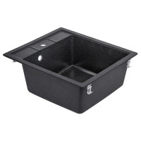 Кухонна мийка Lidz 460х515/200 BLA-03 (LIDZBLA03460515200) (LIDZBLA03460515200)