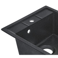 Кухонна мийка Lidz 460х515/200 BLA-03 (LIDZBLA03460515200) (LIDZBLA03460515200)