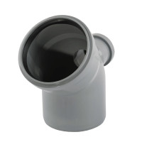 Отвод (колено) Н 110*45+50*90 /270 горизонтальное TA Sewage ()