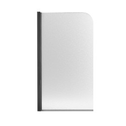 Штора на ванну Qtap Standard BLM407513APL скло Pear 6 мм, 75х130 см, ліва (STDBLM407513APL)