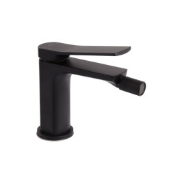 Змішувач для біде Qtap Slavonice QTSLA255BLM45922 Black Matt (QTSLA255BLM45922)