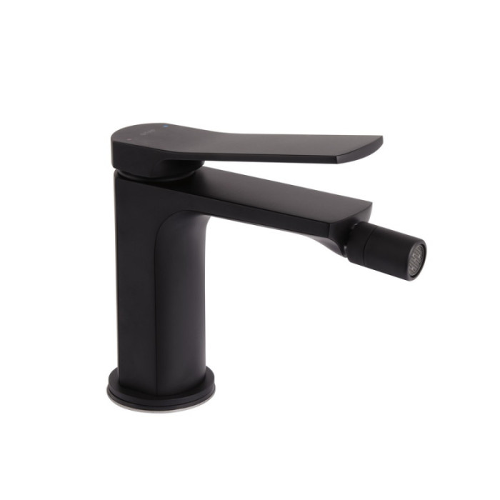 Змішувач для біде Qtap Slavonice QTSLA255BLM45922 Black Matt (QTSLA255BLM45922)