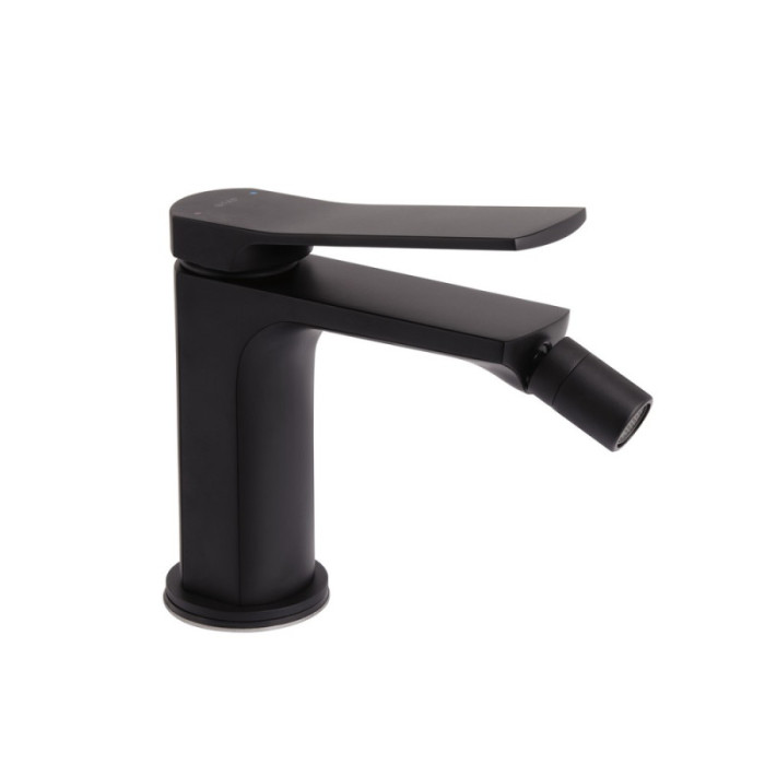 Змішувач для біде Qtap Slavonice QTSLA255BLM45922 Black Matt (QTSLA255BLM45922)
