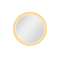Дзеркало Qtap Taurus R600 з LED-підсвічуванням Touch, з антизапотіванням, з димером, рег. темп. кольору (3000-6500K) QT2478R607 (QT2478R607)
