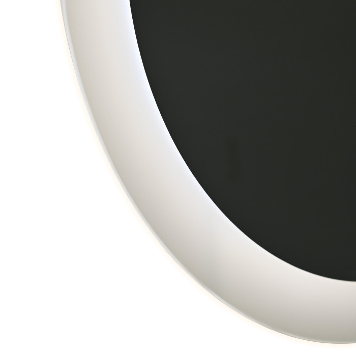 Дзеркало Qtap Taurus R600 з LED-підсвічуванням Touch, з антизапотіванням, з димером, рег. темп. кольору (3000-6500K) QT2478R607 (QT2478R607)