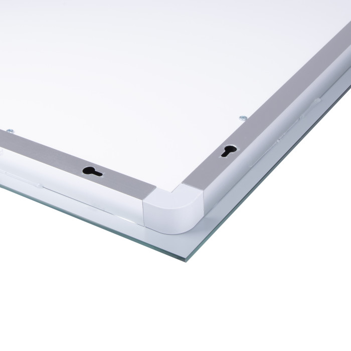 Дзеркало Qtap Cardinal (CA1) 1000х800 з LED-підсвічуванням Touch, з антизапотіванням, з димером, рег. темп. кольору (3000-6500K) QT0478C10080 (QT0478C10080)