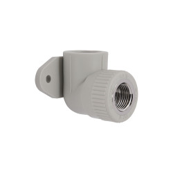 Кутик PPR Blue Ocean настінний з кріпленням 25х1/2", 90° ВР (BOITE12501XXX)
