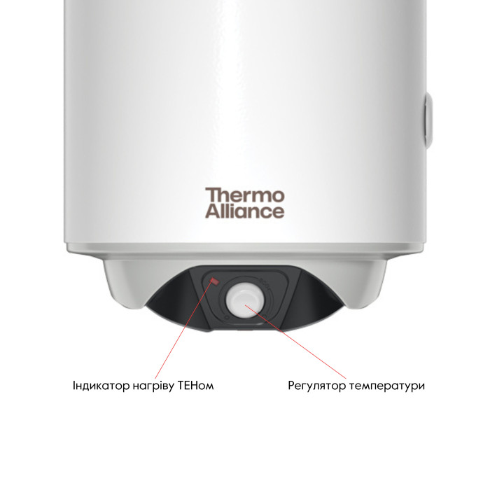 Водонагрівач електричний комбінований Thermo Alliance вертикальний 80 л. т.о. 0,24 кв.м правий, мокрий ТЕН 2,0 кВт (CWH 8044 4S R) (CWH 8044 4S R)