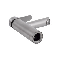 Змішувач для раковини Brinex Pure 001F низький  Nickel BRIPUR001FNKL (BRIPUR001FNKL)