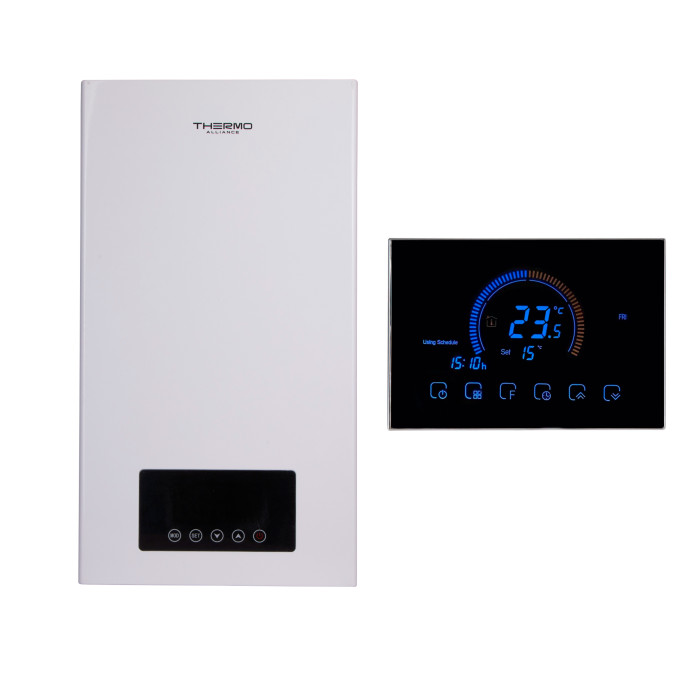 Комплексне рішення Thermo Alliance для котельні: електричний котел 24 кВт + провiдний  термостат Wi-Fi (TA149DCN2447157)
