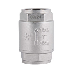 Зворотний клапан Thermo Alliance Forte 1"ВВ нікель із латунним штоком TAF240W25 (TAF240W25)