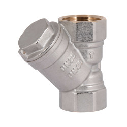 Фільтр грубої очистки Thermo Alliance Standart 3/4"ВВ нікель для води косий TAS124W20 (TAS124W20)