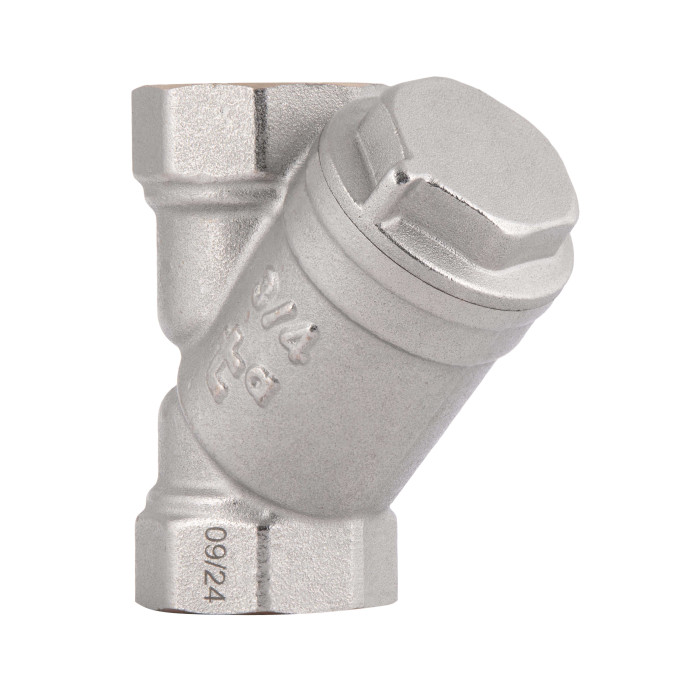 Фільтр грубої очистки Thermo Alliance Standart 3/4"ВВ нікель для води косий TAS124W20 (TAS124W20)