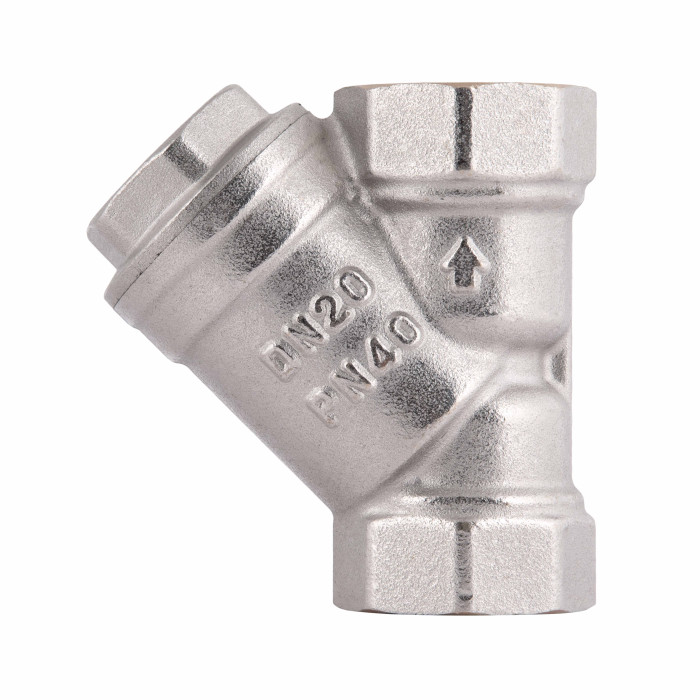 Фільтр грубої очистки Thermo Alliance Standart 3/4"ВВ нікель для води косий TAS124W20 (TAS124W20)