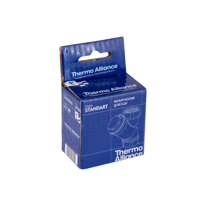 Фільтр Thermo Alliance Standart для газу 1/2"ВВ нікель, косий TAS125G15 (TAS125G15)