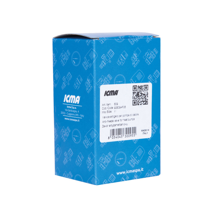 Клапан антифриз Icma №609 1" для теплових насосів 90609AF06 (90609AF06)
