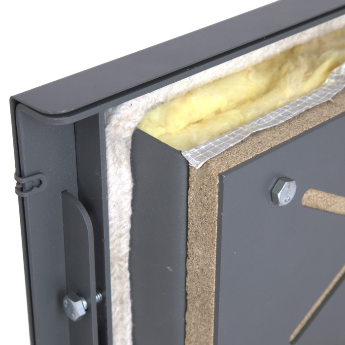 Комплект дверних теплоізоляційних вермикулітових накладок Thermo Alliance Ferrum Plus (26 кВт,  30 кВт) ()