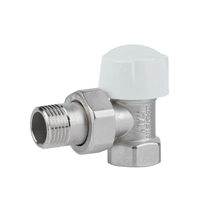 Кран радіаторний Icma 1/2" 28х1,5 кутовий №774 (82774AD06)