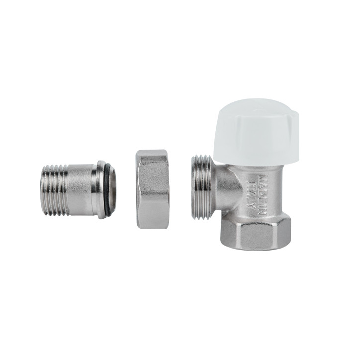 Кран радіаторний Icma 1/2" 28х1,5 кутовий №774 (82774AD06)