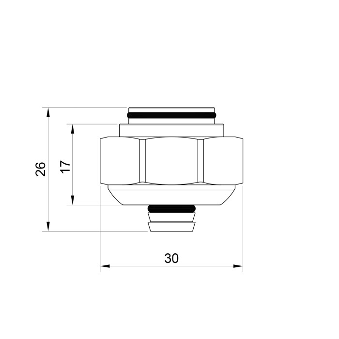Євроконус Icma 16х2 3/4" №101 (81101GH06)