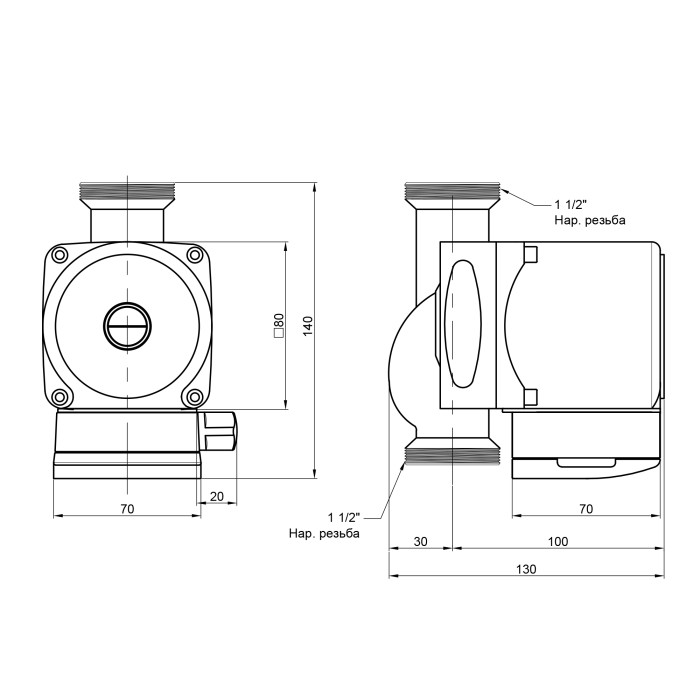 Насос Grundfos Icma 25/40 №P320 (88P3200153)