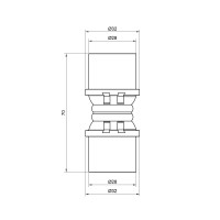 Муфта прес Icma 26 №400 (81400GP06)