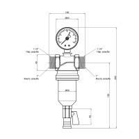 Фільтр самопромивний  Icma 1" №750 (83750AF05)