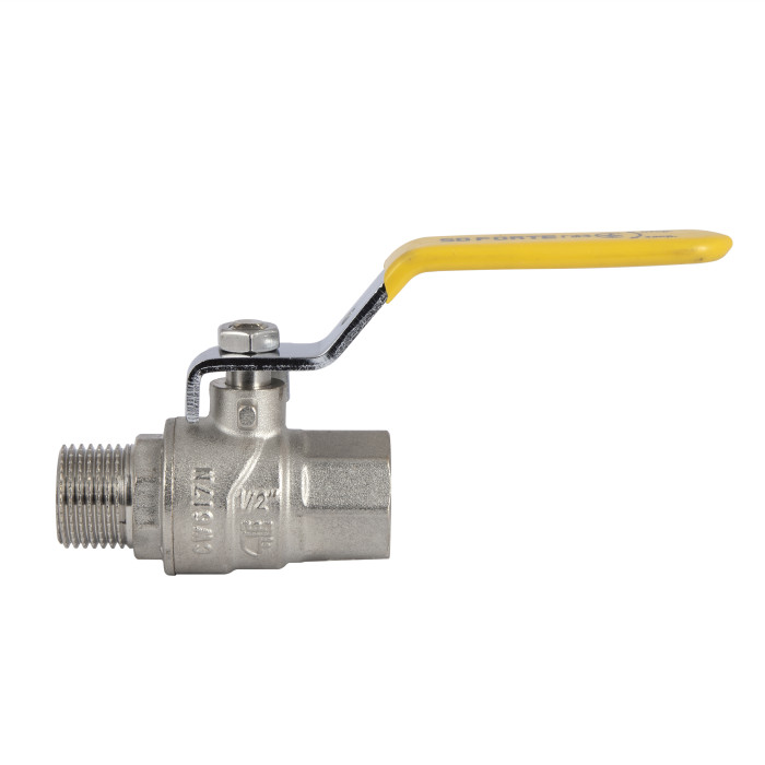 Кран кульовий SD Forte 1/2" ВЗ для газа (ручка) SF605G15 (SF605G15)