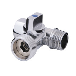 Кран приладовий кульовий SD Forte 1/2"х3/4"х1/2" SF186W152015 (SF186W152015)