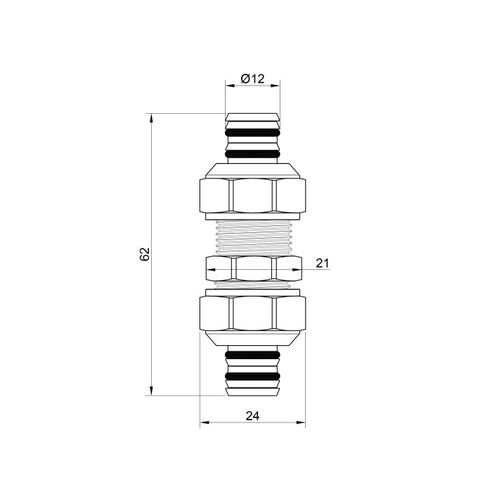 Муфта обтискна Icma 16 №530 (81530ADGH06)