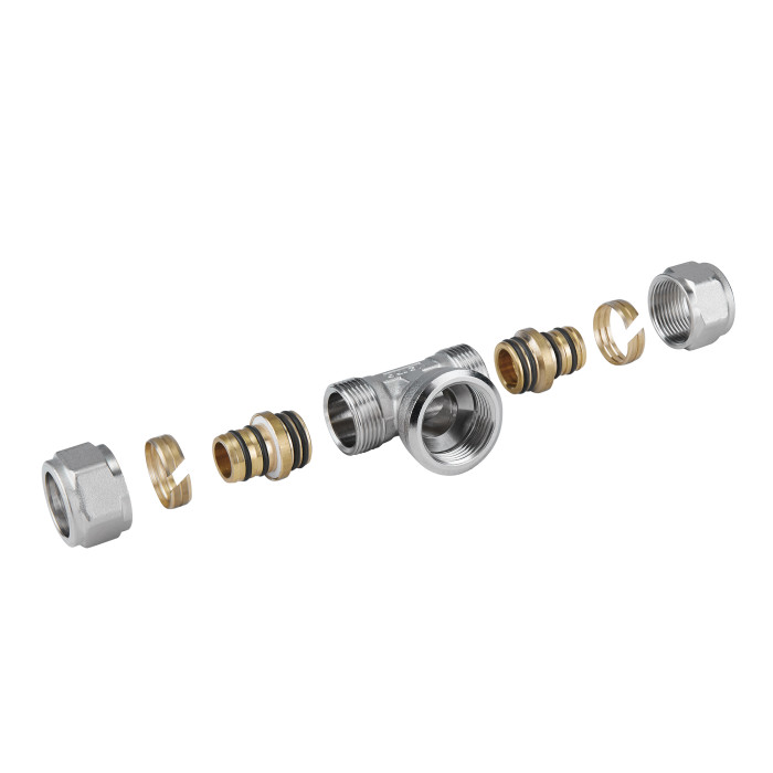 Трійник обжимний Icma 20х3/4"х20 ВР №548 (81548REBQ06)