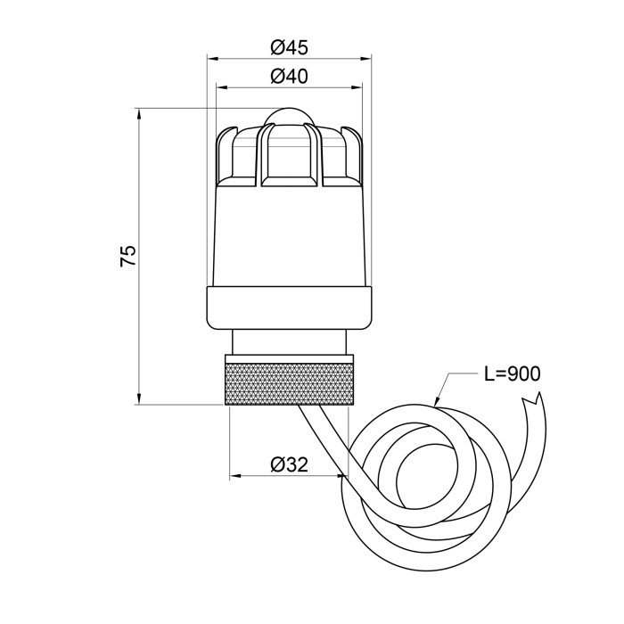 Сервоповід SD Plus M30x1,5 SD347 (SD347)