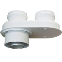 Перехідник коаксійний с 60х100 на 80х80 (COAXCONVADAPTER)